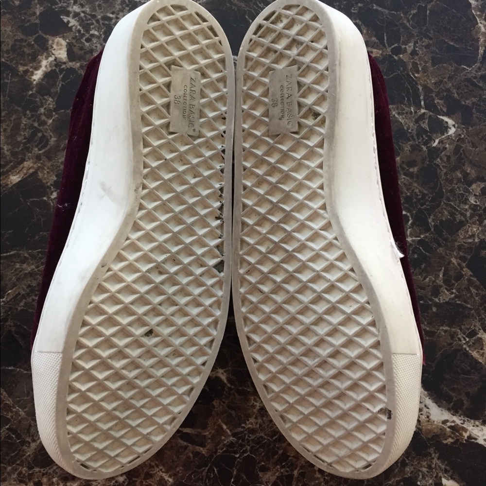 Zara Basic Collection Suede Sneakers - image 4